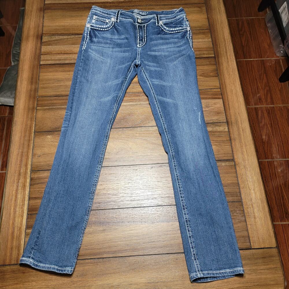 Clash Premium Denim Straight Jeans - Size 13